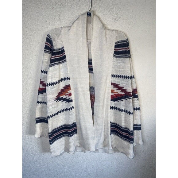 Olive and Oak tribal Western country Aztec Native Long Cardigan S sweater - Picture 1 of 5